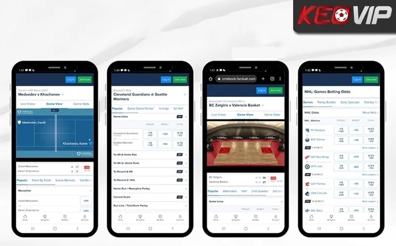 Đầy đủ các dạng kèo nhà cái khi tham gia cá độ bóng đá trên điện thoại